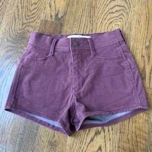 Plum Hollister shorts